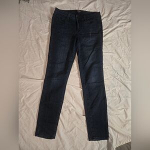 PAIGE Dark Indigo Skinny Jeans